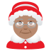 🤶🏽 Mrs. Claus: medium skin tone display on JoyPixels